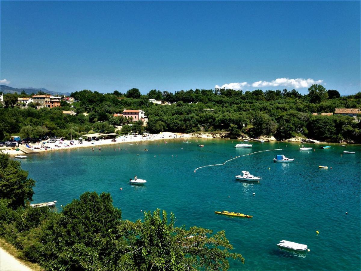 Villamar Beachfront Apartments With Free Private Parking Rabac Esterno foto