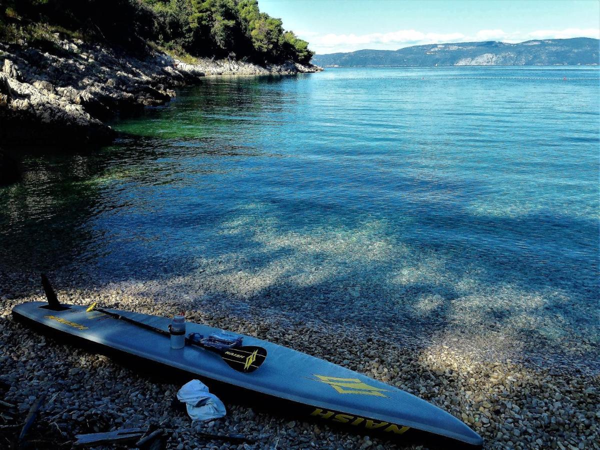 Villamar Beachfront Apartments With Free Private Parking Rabac Esterno foto